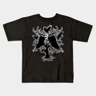 Nightmare Skull and Crows Kids T-Shirt